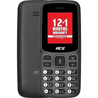 itel ACE 2 YOUNG ( Dual SIM, 1.8 Inch Display, 1000mAh Battery, Black) - Mobile Phone | Buy online on ZillyBuy