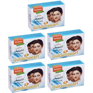 Golden Pearl Whitening For Normal Skin Soap - 100g (Pack Of 5)