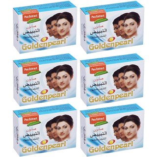 Golden Pearl Whitening For Normal Skin Soap - 100g (Pack Of 6)