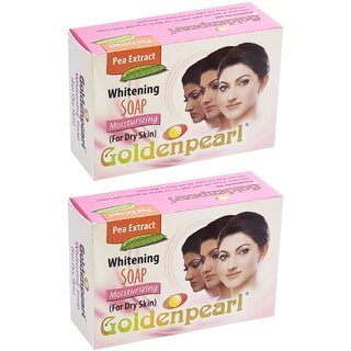 Golden Pearl Whitening For Dry Skin Soap - 100g (Pack Of 2)