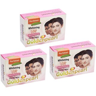 Golden Pearl Whitening For Dry Skin Soap - 100g (Pack Of 3)