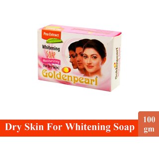 Dry Skin For Whitening Golden Pearl Soap - 100gm