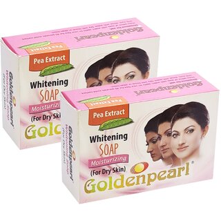 Golden Pearl Whitening For Dry Skin Soap - Pack Of 2 (100g)