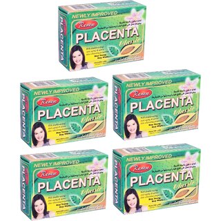 Renew Placenta Classic Herbal Beauty Soap - 135g (Pack Of 5)