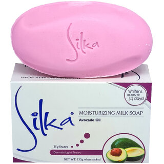 SILKA AVOCADO OIL SKIN BRIGHTNESS HERBAL SOAP (135g)