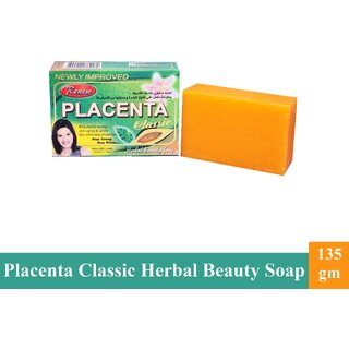 Renew Placenta Classic Face & Body Herbal Soap - Pack Of 1 (135gm)