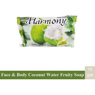 Harmony Fruity Natural Coconut Water Extract Soap (75g)