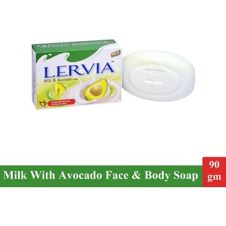 Milk & Avocado Lervia Soap 90gm