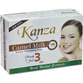 Kanza Camel Milk Whitening With Herbal Extract Soap - 90g