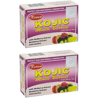 Renew Kojic Multi Berries Herbal Beauty Soap - 135g (Pack Of 2)