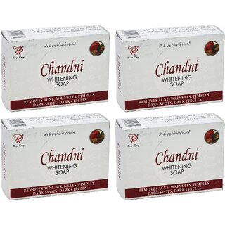 Chandni Whitening Soap - 100g (Pack Of 4)