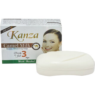 Kanza Herbal Skin Whitening Camel Milk Beauty Soap - 90gm