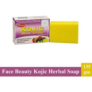 Kojic Multi Berries Herbal Beauty Renew Soap - 135gm
