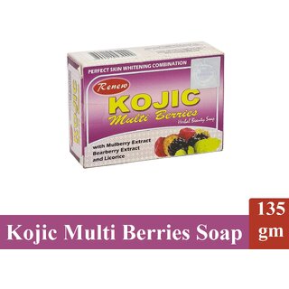 Renew Kojic Multi Berries Face Beauty Soap -  Pack Of 1 (135g)