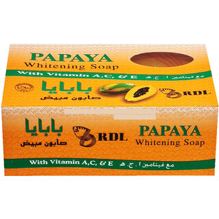 Papaya Skin Whitening RDL Bath Soap - (135gm)