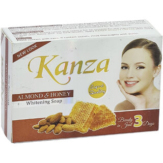 Kanza Almond  Honey Whitening Soap - 90g