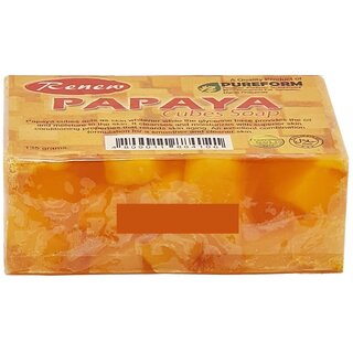 Renew Papaya Cubes Face & Body Soap (135g)