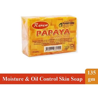 Papaya Cubes Skin Renew Soap (135g)