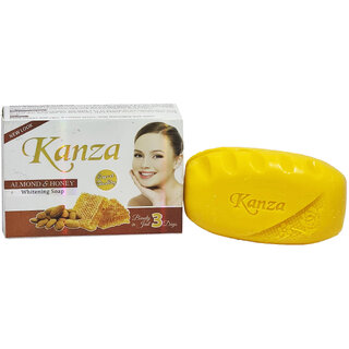 Kanza Almond  Honey Whitening Soap - 90g