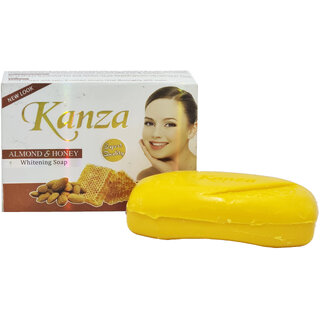 Kanza Skin Whitening Almond  Honey Soap (90g)