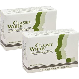Classic White Bathing Whitening Soap - Pack Of 2 (85g)