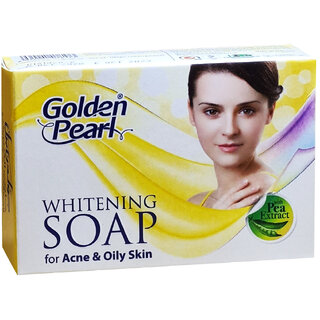 Golden Pearl Acne  Oil Skin Whitening Soap - 100gm