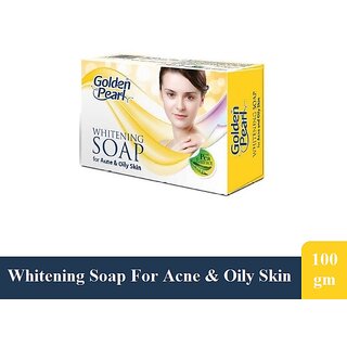 Skin Whitening For Acne  Oil Golden Pearl Soap - 100g