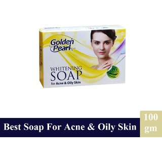 Acne  Oil Skin Whitening Golden Pearl  Soap (100gm)