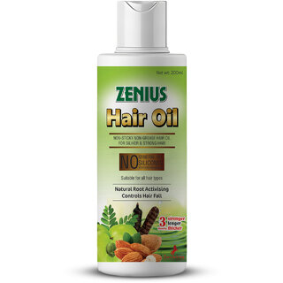 zenius hair oil for hair growth hair dandruff removal oil