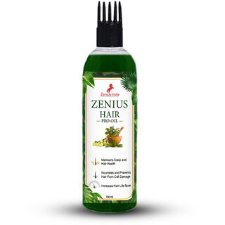 zenius hair pro oil for hair growth control hair fall