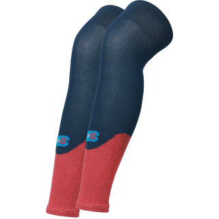 Brimba H2 Dark Blue, Red Cotton Over the Knee Socks For Unisex - Socks | Buy online on ZillyBuy