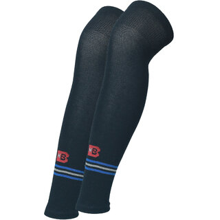 Brimba H2 Black Cotton Over the Knee Socks For Unisex - Socks | Buy online on ZillyBuy