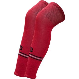 Brimba H2 Red Cotton Over the Knee Socks For Unisex - Socks | Buy online on ZillyBuy