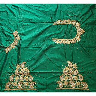 omsaifab cotton silk self design blouse material