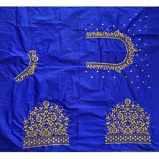 omsaifab cotton silk self design blouse material