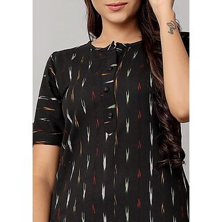Top Women OMSAIFAB Casual Printed Women Black Top 2026 at ShopCircuit | ONDC