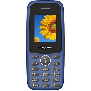 Ringme 2163  (Dual Sim, 1.8 Inch Display, 1000mAh Battery, Blue) - Mobile Phone | Buy online on ZillyBuy