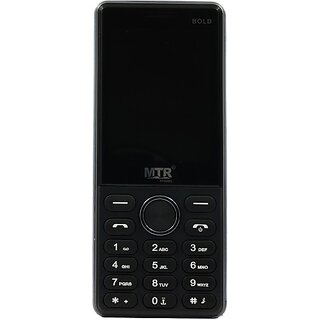 MTR BOLD  (Dual Sim, 2.8 Inch Display, 3000mAh Battery, Dark Blue, Black)