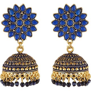 Sun Jhumki Alloy Stud Earring - Earrings | Buy online on ZillyBuy