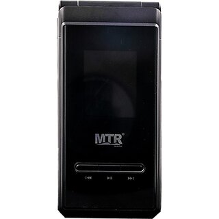 Mtr Flip X (Dual Sim, 7.11 Cm (2.8 Inch) Display, 2500 Mah Battery, Black)