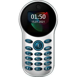 Kechaoda K800 (Dual Sim, 3.3 Cm (1.3 Inch) Display, 500 Mah Battery, Silver Blue) - Mobile Phone | Buy online on ZillyBuy
