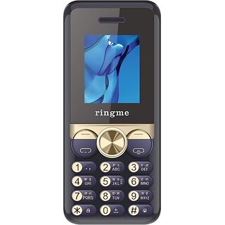 Ringme R10 (Dual Sim, 4.57 Cm (1.8 Inch) Display, 1000 Mah Battery, Blue) - Mobile Phone | Buy online on ZillyBuy