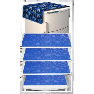 REVEXO Polyester Floral Pattern Fridge Covers - Home Improvement | Buy online on ZillyBuy