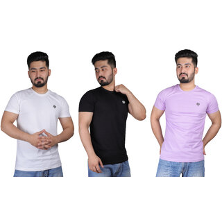 LEAFCARE PURE COTTON ROUNDNECK T SHIRT PACK OF 3 - Ethnic Wear | Buy online on ZillyBuy