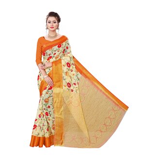 cotton saree with blouse