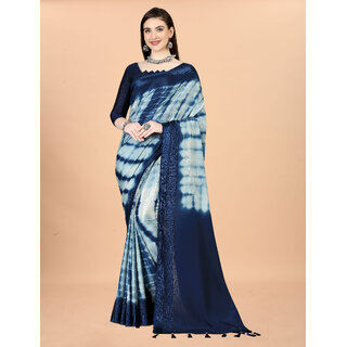 chinon silk saree with blouse
