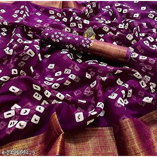 cotton silk saree with blouse