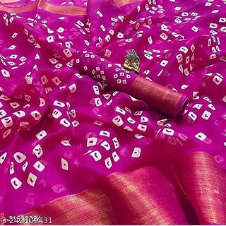 cotton silk saree with blouse
