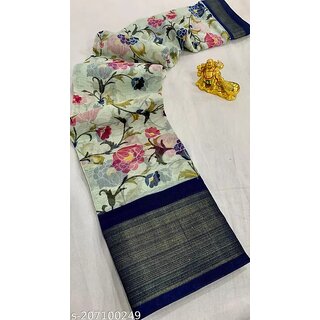 cotton saree with blouse