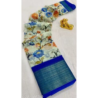 cotton saree with blouse